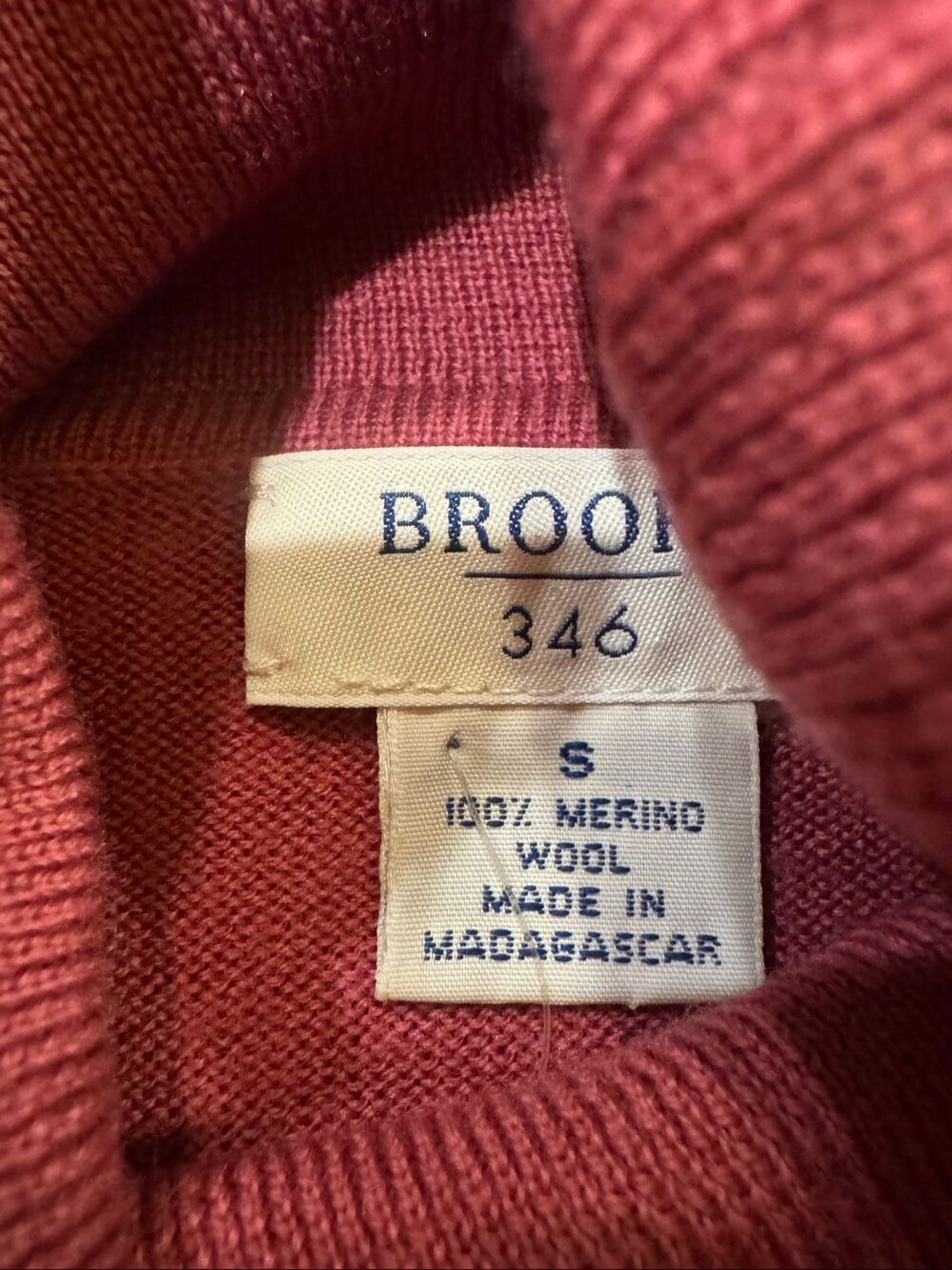 Brooks Brothers 346 Merino Wool Twinset Cardigan Shell Pink Women’s S - Picture 2 of 4